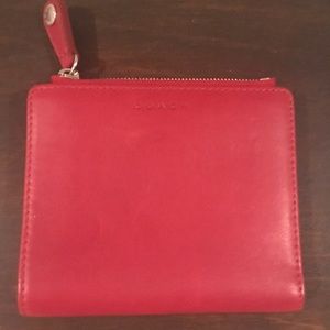 COACH small leather wallet
